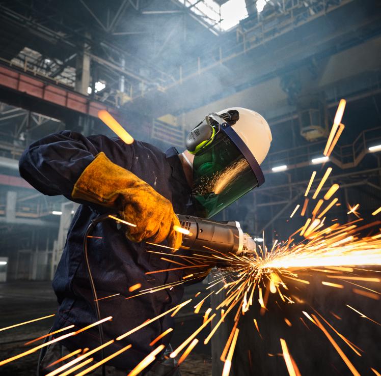 Soldadura e industria pesada